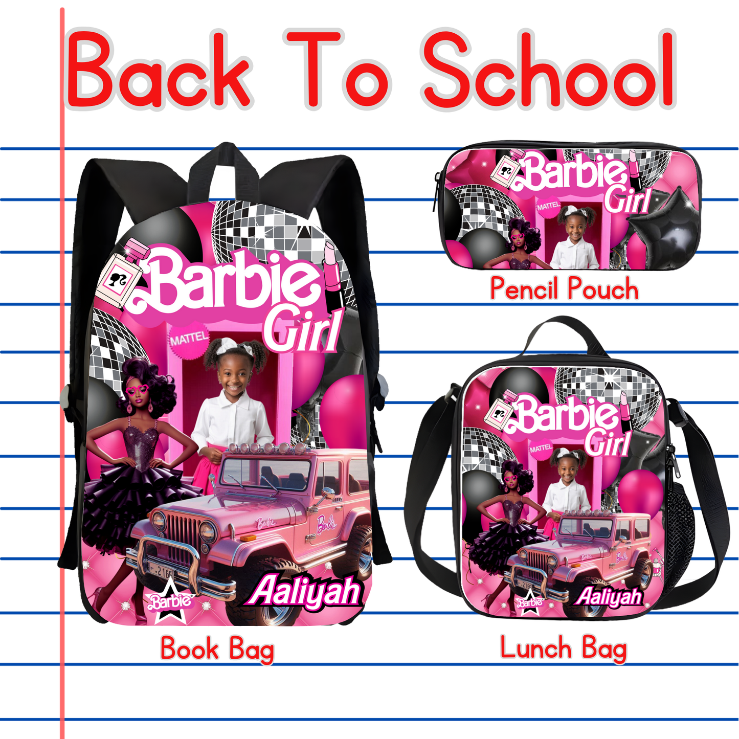 Shams Glam Back to School Digital Designs Kit with mock ups (private label resell rights)